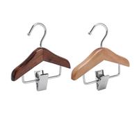 2 piezas de colgilla para la tarjeta de exhibición de arte, madera y acero inoxidable para herramientas de manicura para herramientas de manicura