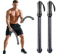 2 piezas de combate sin cuerda, cuerda de batalla de fitness - Cuerda de entrenamiento inalámbrica para entrenamiento en casa, entrenamiento de cuerda pesada, cable portátil para entrenamiento en casa