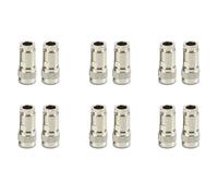 2 piezas de conector coaxial RG213 7D con abrazadera macho tipo N