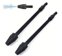 2 piezas de corte de lanza, boquilla de rotor para Karcher , K3, K4, K5, K6, K7, limpiador de presión, 160 bar/2321 libras por cuadrada, negro