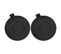 2 piezas de cubierta antipolvo para faros delanteros, 89072961 carcasa flexible a prueba de polvo para faros delanteros de coche para Citroen C4 C5 Sega, accesorio de tapa de faro de repuesto
