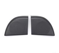 2 piezas de cubierta de altavoz trasero para puerta de coche, borde de cubierta de altavoz, para Mercedes-Benz W203 Clase CLC para Coupe 2 puertas 2008-2011, Clase C para Coupe 2 puertas 2008-2011