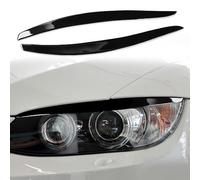 2 piezas de cubierta de cejas para faros delanteros serie 3 E92 E93 Coupe 2 puertas 2006-2013, accesorios de componentes de faros delanteros automáticos
