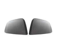 2 Piezas De Cubierta De Espejo Retrovisor Lateral De Puerta De Coche Accesorios De ABS Para Tesla Para Model 3 Para Model Y FIXCOR(Y-Matte Carbon Fiber)