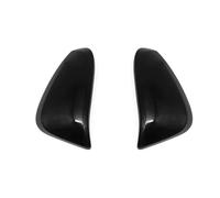 2 Piezas De Cubierta Espejo Retrovisor Puerta Piano Negro Para Toyota RAV4 Para Highlander Para Harrier Para Hilux 2015 2018 2019 2020(Piano black)
