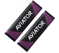2 Piezas De Cubierta Para Cinturón De Seguridad De Coche Para LINCOLN AVIATOR Cojín Suave De Arnés Para Hombro Protector De Correa Suave Y Transpirable Accesorios De Interior De Automóvil