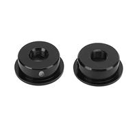 2 Piezas de Cubierta para Conector de Guitarra Elctrica, Cubierta Redonda para Conector de Guitarra, Placa de Elctrico, para Elctrica, Placa de