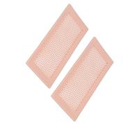 2 Piezas de Cubiertas de Ventilación de Piso Cubiertas de Ventilación a Prueba de Bebés Cubierta de Pantalla de Ventilación de Aire Rectangular Cubiertas de Ventilación Seguras (Marrón)