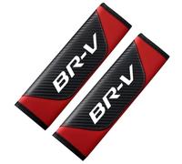 2 Piezas De Cubiertas Para Cinturón De Seguridad De Coche Para Honda BR-V Acolchado De Cinturón De Fibra De Carbono, Suave Y Transpirable Accesorios Interiores De Coche Conducción Cómoda
