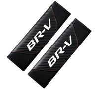 2 Piezas De Cubiertas Para Cinturón De Seguridad De Coche Para Honda BR-V Acolchado De Cinturón De Fibra De Carbono, Suave Y Transpirable Accesorios Interiores De Coche Conducción Cómoda