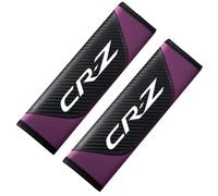 2 Piezas De Cubiertas Para Cinturón De Seguridad De Coche Para Honda CR-Z Acolchado De Cinturón De Fibra De Carbono, Suave Y Transpirable Accesorios Interiores De Coche Conducción Cómoda