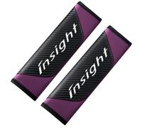 2 Piezas De Cubiertas Para Cinturón De Seguridad De Coche Para Honda Insight 2 Acolchado De Cinturón De Fibra De Carbono, Suave Y Transpirable Accesorios Interiores De Coche Conducción Cómoda