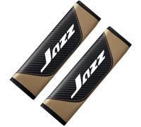2 Piezas De Cubiertas Para Cinturón De Seguridad De Coche Para Honda Jazz Acolchado De Cinturón De Fibra De Carbono, Suave Y Transpirable Accesorios Interiores De Coche Conducción Cómoda