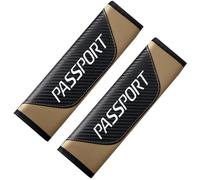 2 Piezas De Cubiertas Para Cinturón De Seguridad De Coche Para Honda Passport Acolchado De Cinturón De Fibra De Carbono, Suave Y Transpirable Accesorios Interiores De Coche Conducción Cómoda