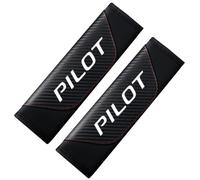 2 Piezas De Cubiertas Para Cinturón De Seguridad De Coche Para Honda Pilot Acolchado De Cinturón De Fibra De Carbono, Suave Y Transpirable Accesorios Interiores De Coche Conducción Cómoda