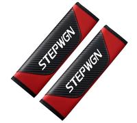 2 Piezas De Cubiertas Para Cinturón De Seguridad De Coche Para Honda Stepwgn Acolchado De Cinturón De Fibra De Carbono, Suave Y Transpirable Accesorios Interiores De Coche Conducción Cómoda
