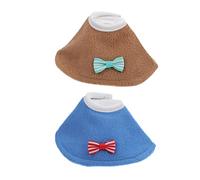 2 Piezas de Cuello Protector de Aves para Loros Mordiendo el Anillo del Cuello Suave y cómodo Protector de Cuello para Mascotas para la Salud del Loro