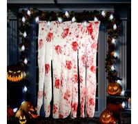 2 Piezas de Decoración de Halloween para Exteriores e Interiores, Decoración de Ventanas de Halloween, Accesorios de Decoracion de Terror, Decoraciones Espeluznantes