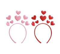 2 Piezas De Diadema De Amor, Linda Diadema Dulce, Diadema Creativa, Diadema Brillante, Accesorios De Ropa De Fiesta.