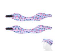 2 piezas de diadema de natación, nadadores ajustables tapones para la oreja sin deslizamiento de la banda de oreja de nadadores suaves y suaves para bucear en buceo