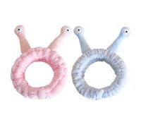 2 Piezas De Diadema En Forma De Caracol, Diadema Divertida De Dibujos Animados, Diadema Creativo Absorbente, Diadema Dulce De Lujo, Accesorios De Lavado De Cara