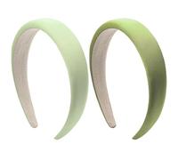 2 Piezas De Diademas De Bordes De Ancho, Accesorios Para El Cabello Para Mujeres, Diademas Retro, Diademas Simples Y Versátiles Y Suministros De Decoración De Peinado.