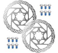 2 piezas de disco de freno para bicicleta, discos de freno para bicicleta, disco de freno para bicicleta, freno de disco para bicicleta Shimano SMRT 56 S, 160 mm, 6 agujeros. Para BRM 485 estándar con