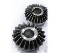 2 piezas de engranaje cónico de 1,5 módulos y 20 dientes, piñón espiral de acero for aplicaciones agrícolas y mecánicas.(12mm bore 20 Teeth)