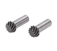 2 piezas de engranaje motriz metálico de 11 dientes para ZD Racing DBX-07 EX-07, piezas de repuesto de actualización para coche RC 1/7, piñón de acero con 11 dientes, reemplazo