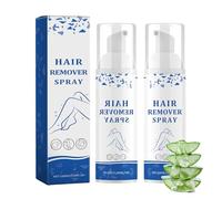 2 piezas de espuma eliminadora de pelo corporal sin dolor, liberación suave, zona íntima, brazos, axilas, piernas, cuerpo completo, piel sin irritación, suavidad rápida para mujeres y hombres, 100 ml