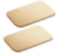 2 piezas de espuma, tabla de liposucción muscular abdominal, compresión beige, 21 cm x 11 cm, transpirable y cómoda, soporte de contorno para recuperación postoperatoria