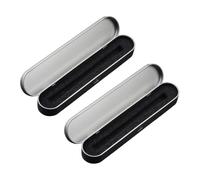 2 Piezas De Estuche Automática, Estuche Lápiz, Carcasa De Metal De Metal, Caja De Envasado De Lápiz, Carcasa De Alfiler, Caja De Regalo, Embalaje De Regalo.