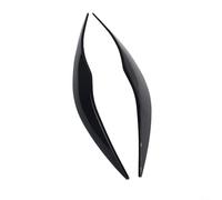 2 piezas de faros delanteros para BMW Serie 3 E90 E91 2005 2011 no requiere cortes ni perforaciones, mejora la apariencia delantera del vehículo (negro)