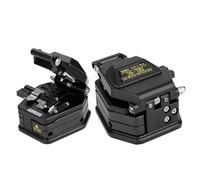 2 piezas de fibra óptica de alta precisión SKL-6C fibra óptica cortadora cuchillo cortador cuchillo herramienta diámetro 125um con bolsa anti-goteo, Default