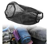 2 piezas de filtro de admisión de aire frío del motor, guía de malla, cubierta a prueba de polvo, malla protectora de agua que evita la suciedad de aceite de agua mientras permite la entrada de aire