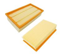 2 piezas de filtros accesorios para Kärcher NT 25/1 Ap NT 35/1 Ap NT35/1 NT 45/1 NT 55/1 NT 361 NT 561 NT 611 Tact Te M Eco Aspirador de repuesto para aspiradora (sustituye a 6.904-367.0)