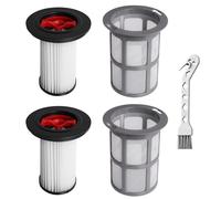 2 piezas de filtros de repuesto y filtro de aspiradora, protección contra pelusas, compatible con Bosch Unlimited Gen2 Serie 8 Aspiradora, Compatible 12036642,12023349 con 1 cepillo de limpieza