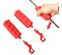 2 piezas de flechas tirador de arco, accesorios de tiro con arco, accesorios para deportes con arco, tirador de flechas de silicona, tirador de flechas, agarre de silicona con clip para cinturón