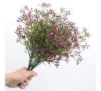 2 piezas de flor artificial, flor de plástico, de simulación, hoja de bambú, fruta, decoración del hogar, decoración de sobremesa, accesorios para fotografía, decoración floral de boda, bricolaje
