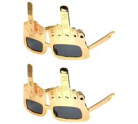 2 Piezas De Gafas Divertidas, Gafas Divertidas Creativas, Gafas De Juguete, Accesorios Para Actuaciones De Fiesta, Gafas De Fiesta Interesantes, Gafas De Accesorios Para Fotos