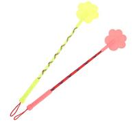 2 piezas de goma con forma de pata duradera para entrenamiento de mascotas, herramienta de entrenamiento para mascotas, látigo de entrenamiento para perros y cachorros (color al azar, tamaño pequeño)