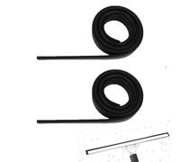 2 Piezas de Goma de Escobilla de Goma Inclinada, Recambio de Goma para Escobillas, Escobilla de Silicona, Goma de Repuesto para Escobilla de Goma, para Limpieza de Vidrio de Ventanas