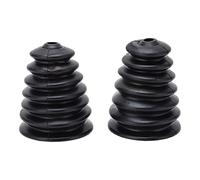 2 piezas de goma para taladro, cubierta antipolvo, martillo eléctrico flexible, colector de polvo, dispositivo a prueba de polvo, diseño expandible negro para herramientas