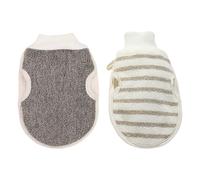 2 Piezas De Guantes De Ducha De Doble Cara, Guantes De Natación, Guantes De Limpieza De La Piel, Hombres Y Mujeres Universales, Guantes Mate Simples, Limpieza Y Herramientas De Acogida