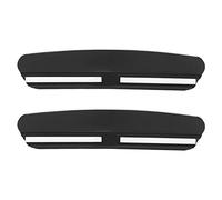 2 piezas de guía para afilar cuchillos, guía angular para piedra de afilar, fijador preciso del ángulo de la hoja con diseño de plástico duradero, herramienta de cocina compacta