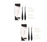 2 Piezas De Herramienta Mezcla Arte Profesional Con 20 Toallitas Esponja Repuesto Para Detalles Finos Sombreado Bocetos Detalles Destacados Licuadora