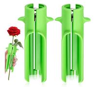 2 piezas de herramienta para quitar espinas de rosas, cortador de flores, removedor de espinas, herramienta para quitar hojas, jardinería ecológica, arreglos florales, nuevas mejoras, limpieza