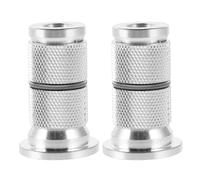 2 Piezas de Horquilla para Bicicleta, Expansor de Aluminio Plata | Horquilla Delantera, Montaje Diy, Soporte Fuerte y Diseño Ligero, Mecánicos Profesionales