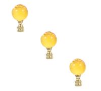 2 piezas de iluminación luces de escritorio lámpara de pie lámpara de escritorio lámparas de pie luces decorativas remates de lámpara decoración remate decorativo lámpara remate perilla tuerca cristal