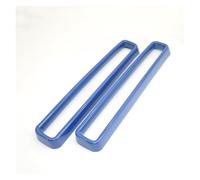 2 Piezas De Insertos De Rejilla Delantera Roja Para Dodge Para Challenger 2015 2016 2017 2018 2019 2020 Delantera Vehículo Parrilla(Blue)